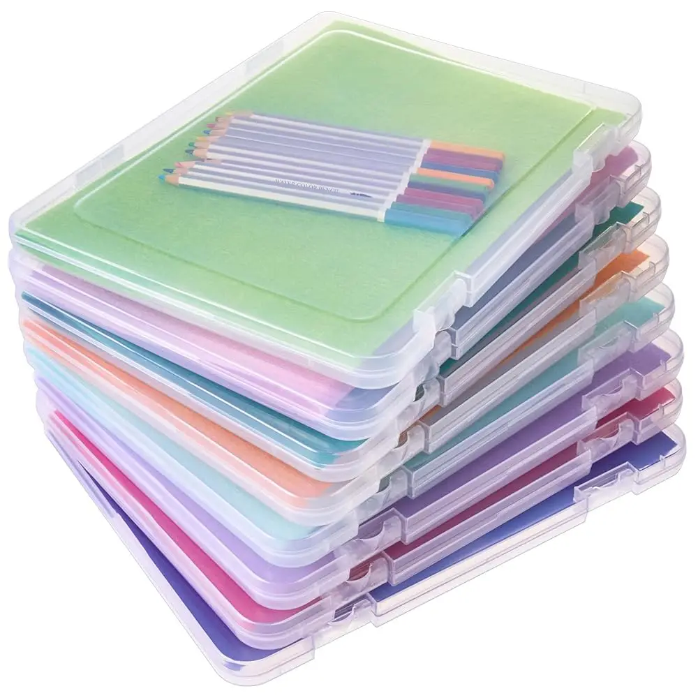 8 Pcs Clear A4 File Organizer Box, Plastic Document Storage Case with Snap Closure and Handle, Flat Paper Organizer
8 Pcs Clear A4 File Organizer Box, Plastic Document Storage Case with Snap Closure and Handle, Flat Paper Organizer