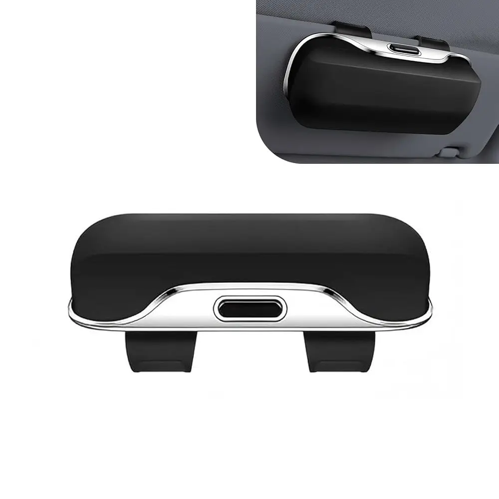 1 PC Sunglass Holder for Car Visor Clip, Visor Sunglass Holder, Vehicle Visor Accessories for Most Cars, Trucks (Black & White)
1 PC Sunglass Holder for Car Visor Clip, Visor Sunglass Holder, Vehicle Visor Accessories for Most Cars, Trucks (Black & White)