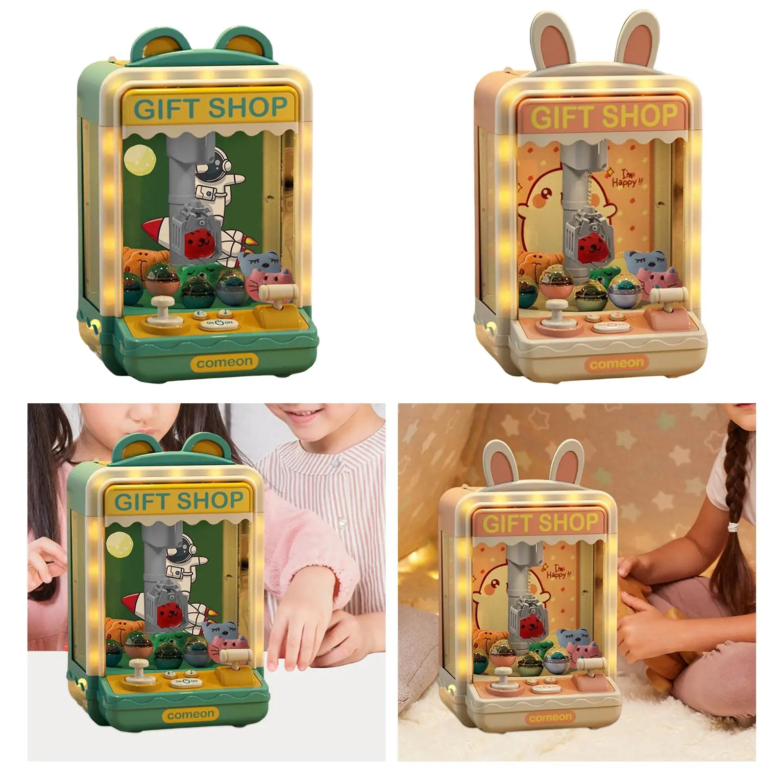 Doll Machine Claw Machine Novelty Portable with 10 Dolls Stable Automatic Doll
Doll Machine Claw Machine Novelty Portable with 10 Dolls Stable Automatic Doll