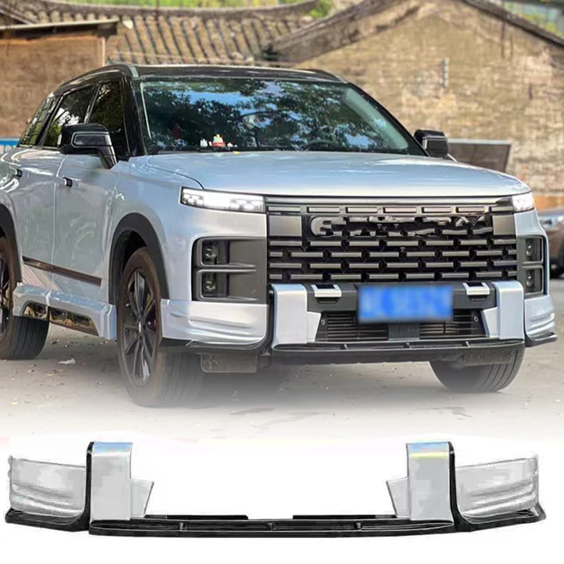 For Chery JAECOO J7 2023-2024+front bumper lip rear spoiler diffuser ABS glossy black body kit tuning
For Chery JAECOO J7 2023-2024+front bumper lip rear spoiler diffuser ABS glossy black body kit tuning