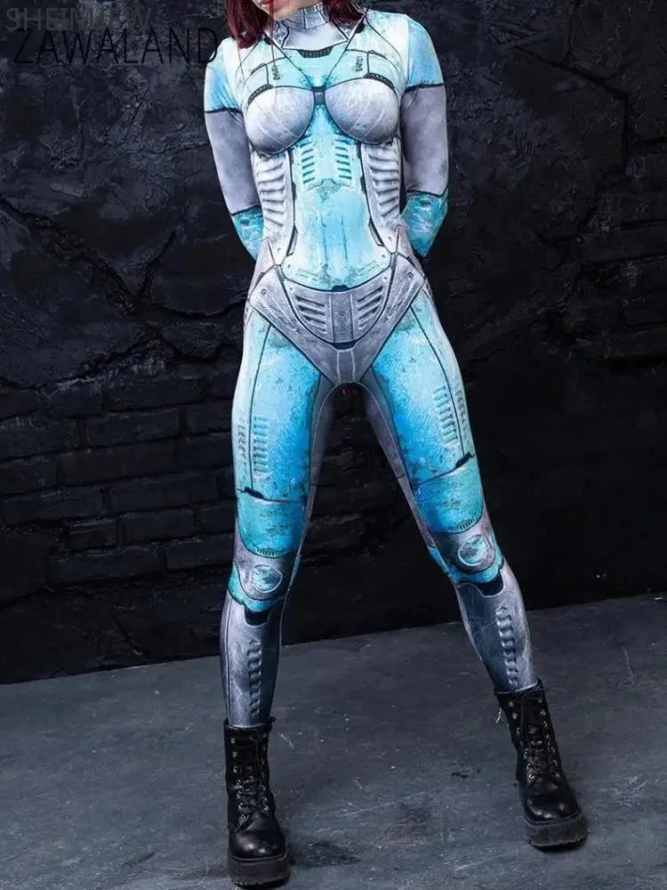 IOOTIANY Purple Print Zentai Bodysuit Cosplay Robot Punk Women Jumpsuit Cosplay Costumes Slim Halloween Carnival Holiday Outfit
IOOTIANY Purple Print Zentai Bodysuit Cosplay Robot Punk Women Jumpsuit Cosplay Costumes Slim Halloween Carnival Holiday Outfit