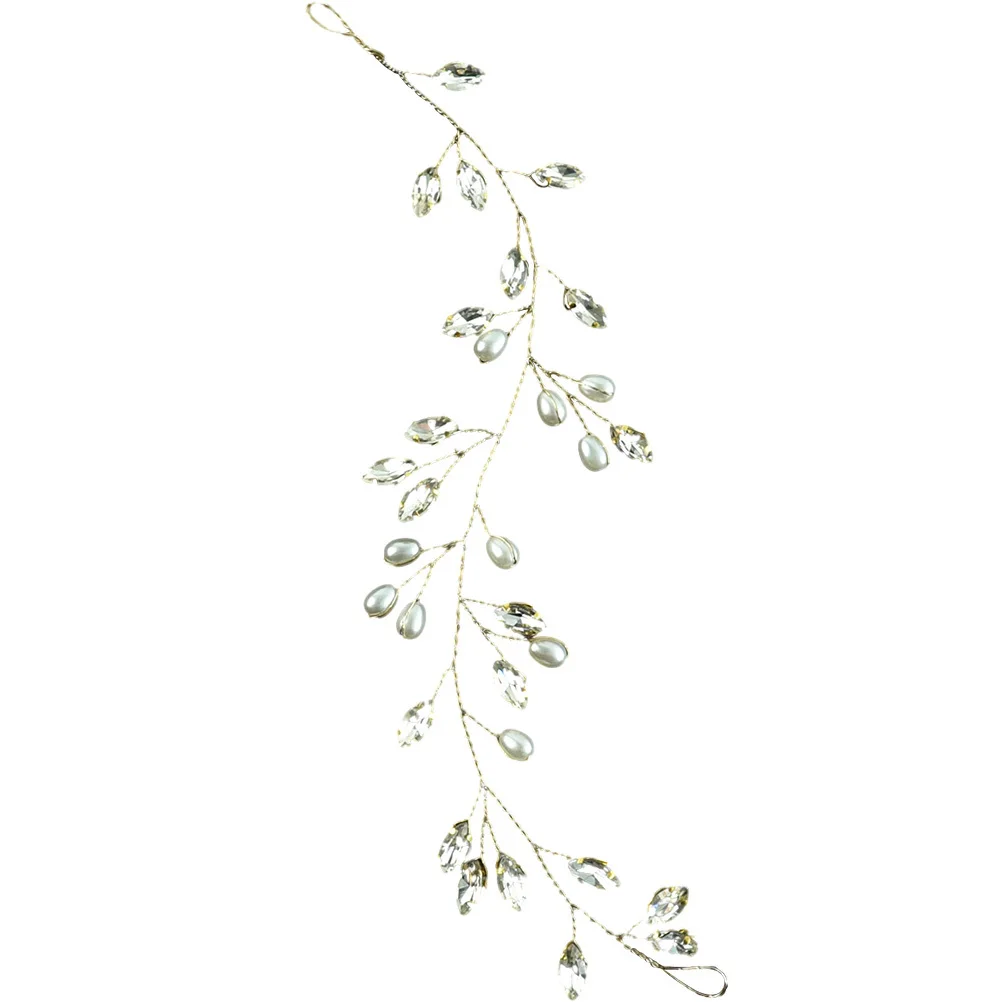 Bridal Hair Vine with Pearls and Rhinestones Wedding Accessory for Women Elegant Hair Decoration for Ceremony Party
Bridal Hair Vine with Pearls and Rhinestones Wedding Accessory for Women Elegant Hair Decoration for Ceremony Party