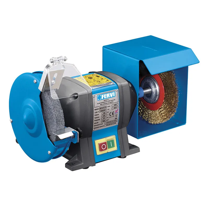 Fervi Professional Combined Bench Grinder 230V 50Hz 350W Dual Wheel Polishing Grinding Tool 3-Year Warranty
Fervi Professional Combined Bench Grinder 230V 50Hz 350W Dual Wheel Polishing Grinding Tool 3-Year Warranty