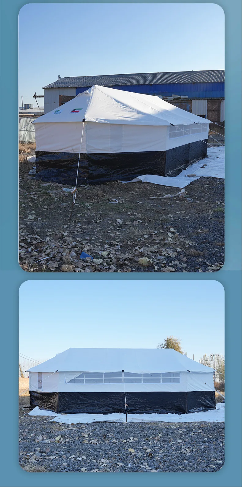 Палатка 4*6 UNHCR, уличная легкая полевая палатка, палатка для кемпинга, аварийный временный корпус
Палатка 4*6 UNHCR, уличная легкая полевая палатка, палатка для кемпинга, аварийный временный корпус