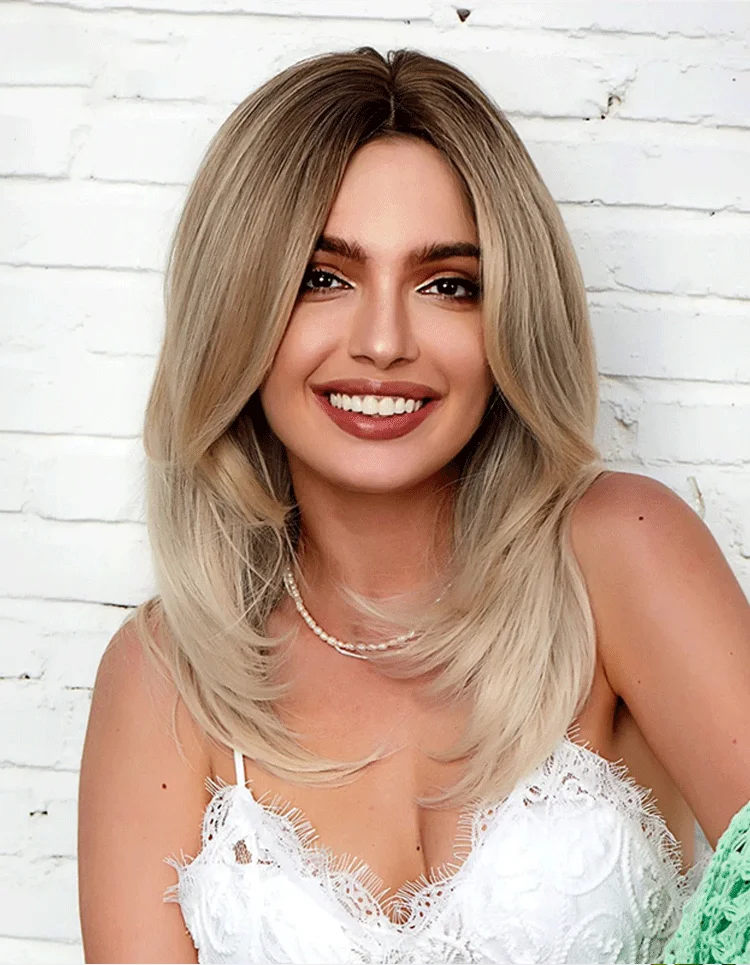 Natural Hairline Synthetic Brown Blonde Highlights Short Curly Wig Heat-Resistant Synthetic Wig for Women Cosplay Daily Wear
Natural Hairline Synthetic Brown Blonde Highlights Short Curly Wig Heat-Resistant Synthetic Wig for Women Cosplay Daily Wear