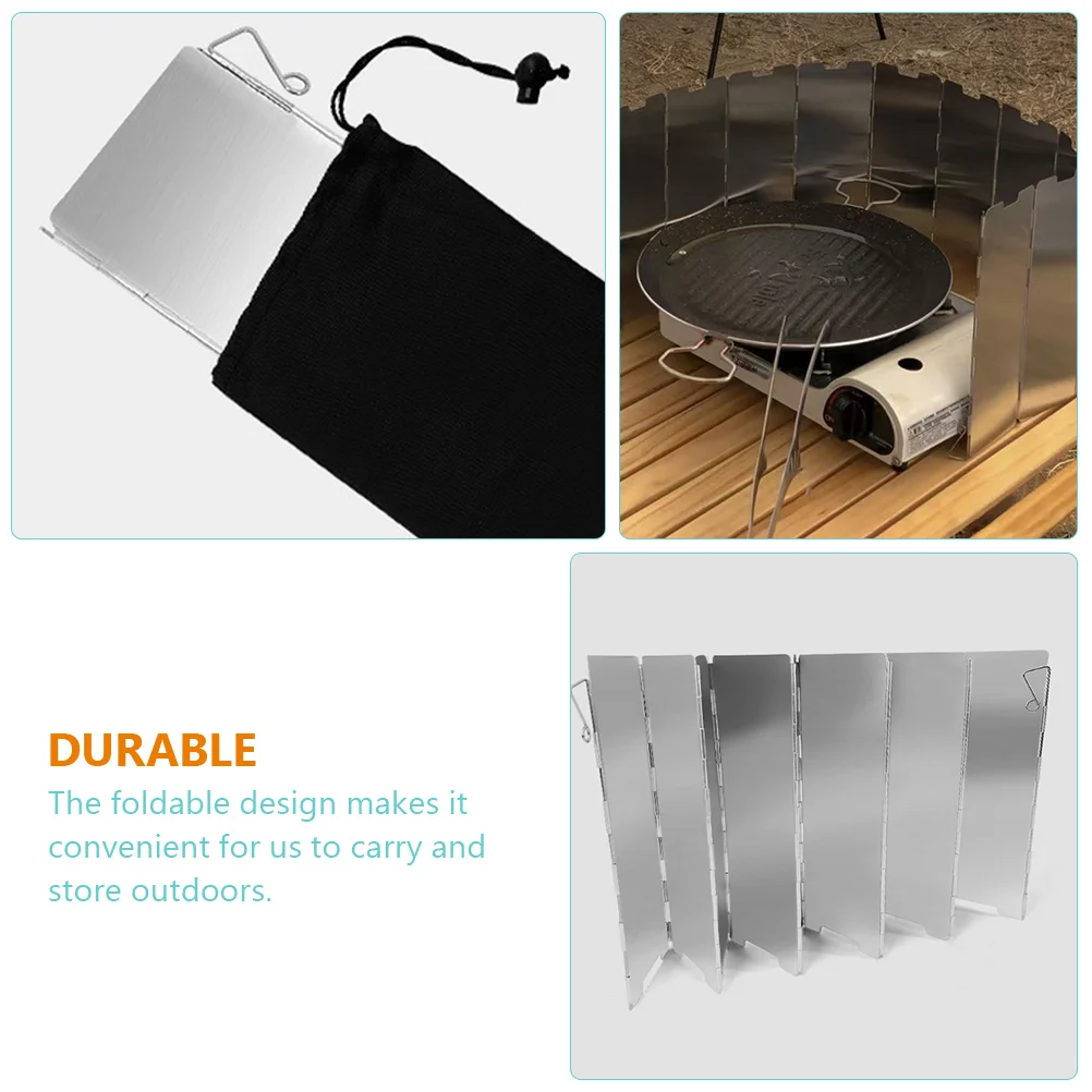 Windshield Camping Blocker Windscreen for Stove Folding Break Outdoor Small Windscreens
Windshield Camping Blocker Windscreen for Stove Folding Break Outdoor Small Windscreens