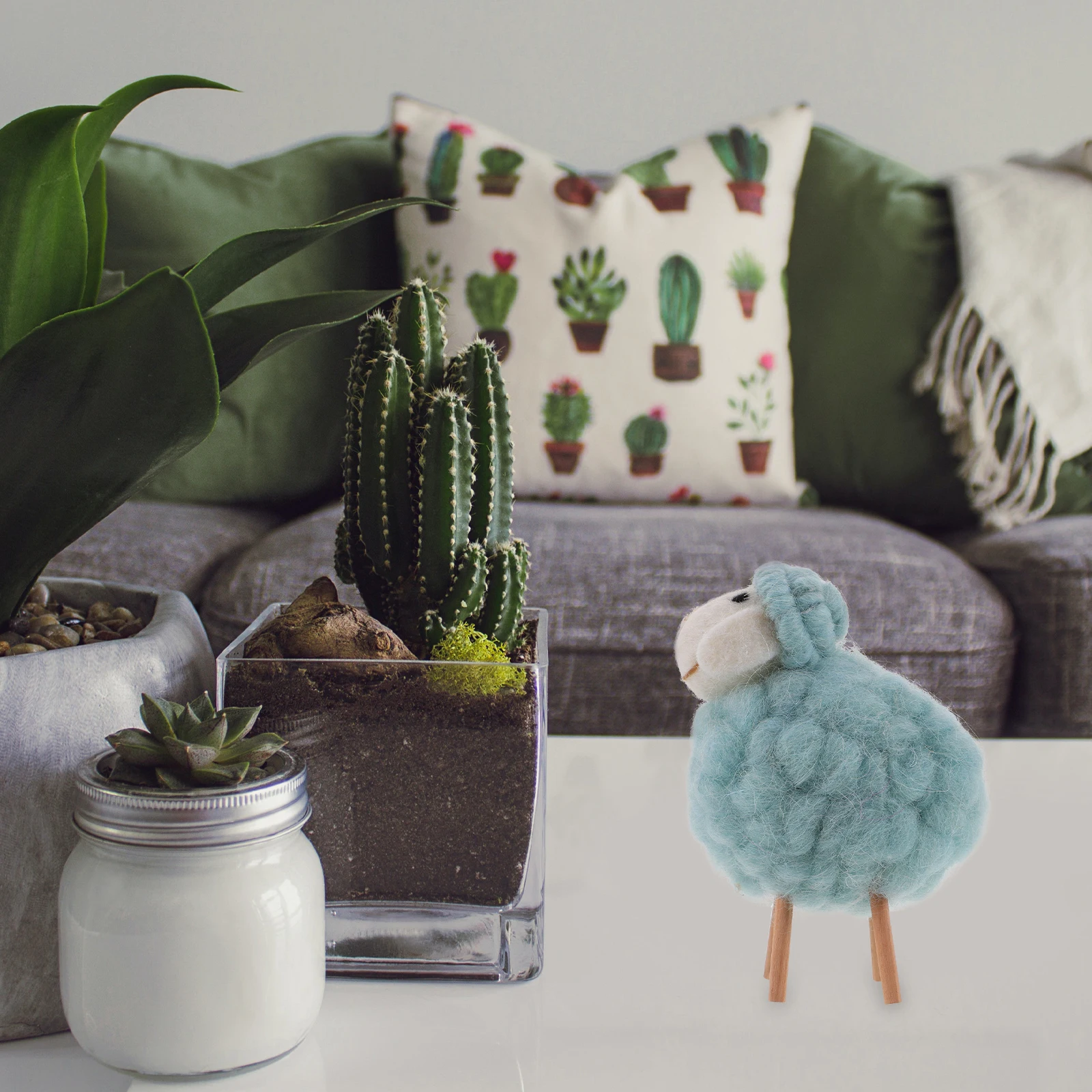2 Pcs Wool Felt Ornaments Felted Sheep Stuffed Lamb Nursery Decor Tiny Cute Christmas
2 Pcs Wool Felt Ornaments Felted Sheep Stuffed Lamb Nursery Decor Tiny Cute Christmas