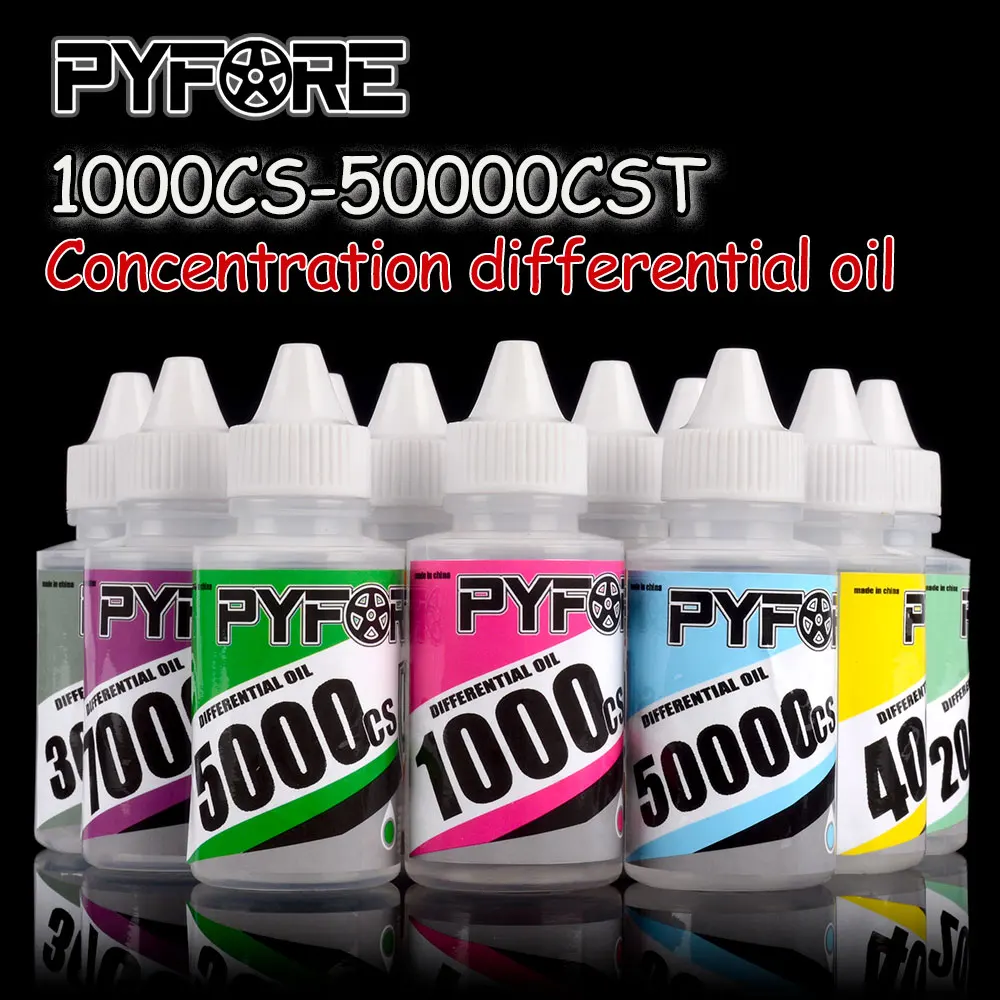 PYFORE 1000CS-50000CST Дифференциальное масло концентрации 60 мл RC Модель с дистанционным управлением Гусеничное автомобильное дифференциальное масло высокой чистоты
PYFORE 1000CS-50000CST Дифференциальное масло концентрации 60 мл RC Модель с дистанционным управлением Гусеничное автомобильное дифференциальное масло высокой чистоты