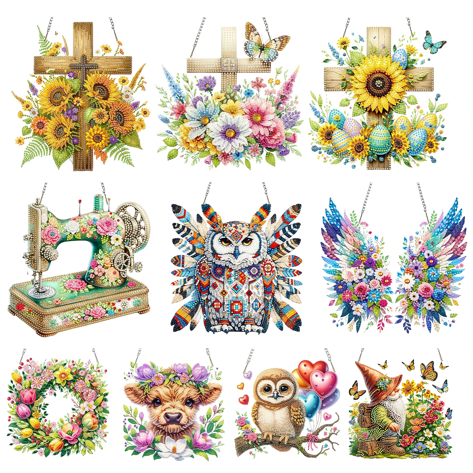 Flower 2D Flat DIY Acrylic Crystal Painting Crafts Kit Diamond Painting Charms Kits for Adults Gift Home Wall Or Window Decor
Flower 2D Flat DIY Acrylic Crystal Painting Crafts Kit Diamond Painting Charms Kits for Adults Gift Home Wall Or Window Decor