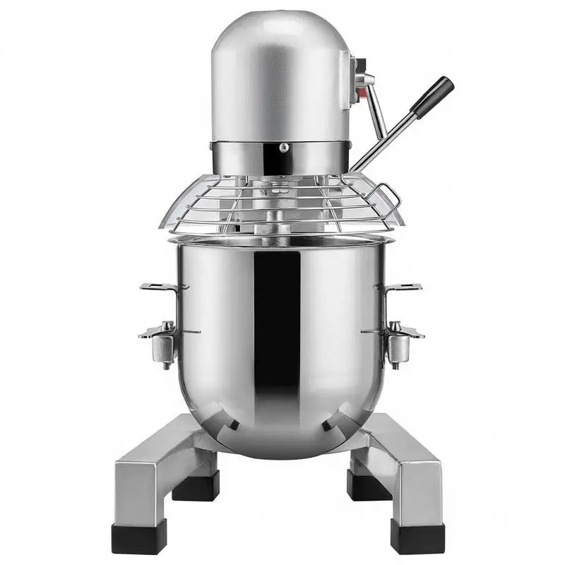 Commercial Food Mixer 10L 3-Speed Stand Dough Mixer 550W for Restaurant
Commercial Food Mixer 10L 3-Speed Stand Dough Mixer 550W for Restaurant