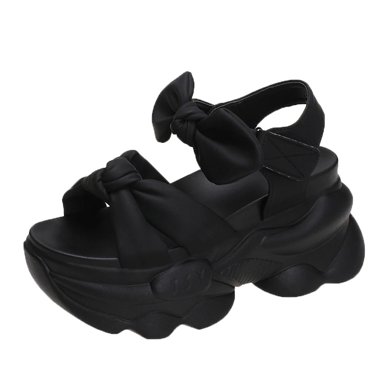 9CM Summer High Platform Women Sandals Wedge Heels Bowknot Slipper Fashion Outside Chunky Sandals Beach Casual Slides Woman
9CM Summer High Platform Women Sandals Wedge Heels Bowknot Slipper Fashion Outside Chunky Sandals Beach Casual Slides Woman