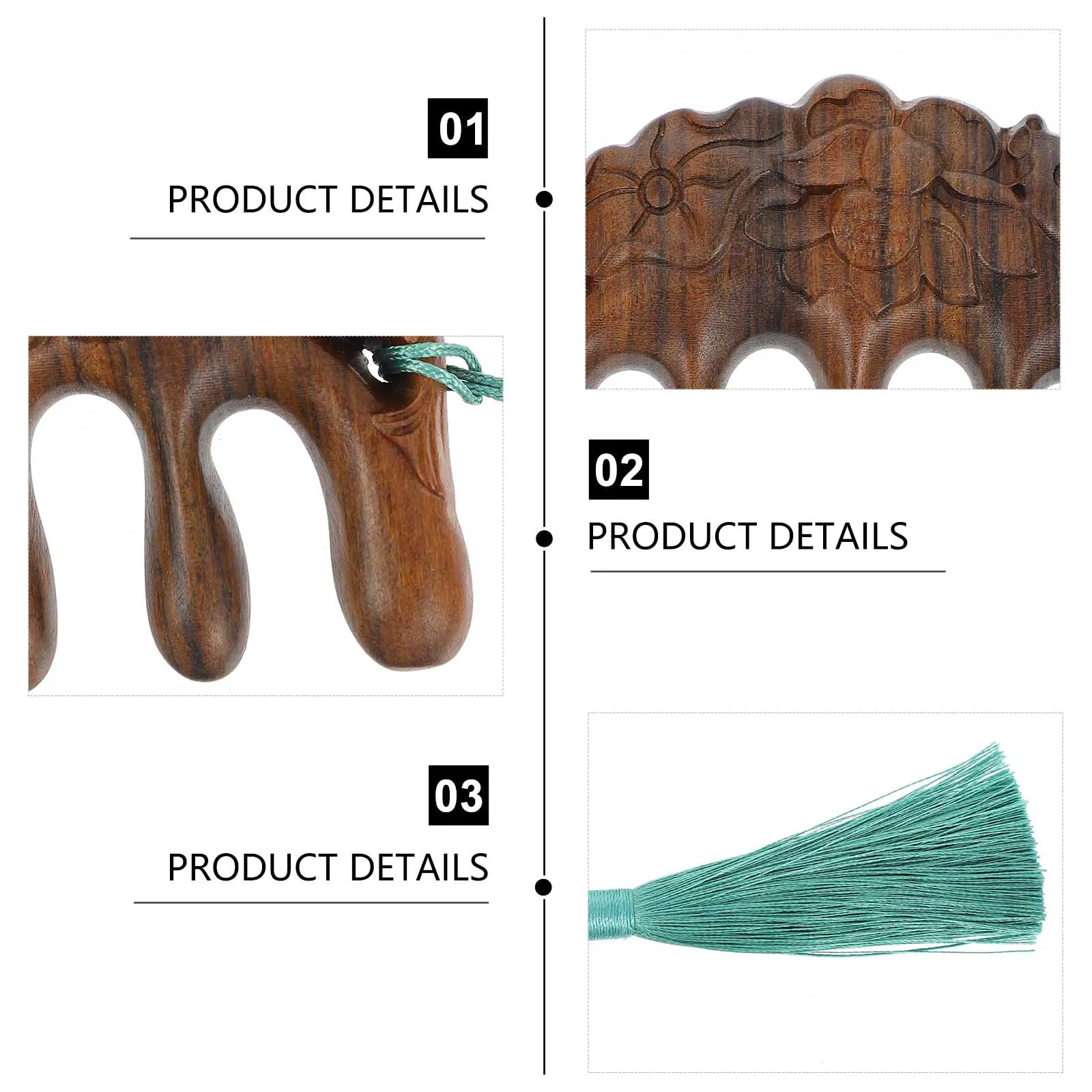 Portable Sandalwood Head Massage Wood For Sandalwood Comb Hair Scalp Care Anti-Static Hair Comb Daily Use Gift
Portable Sandalwood Head Massage Wood For Sandalwood Comb Hair Scalp Care Anti-Static Hair Comb Daily Use Gift
