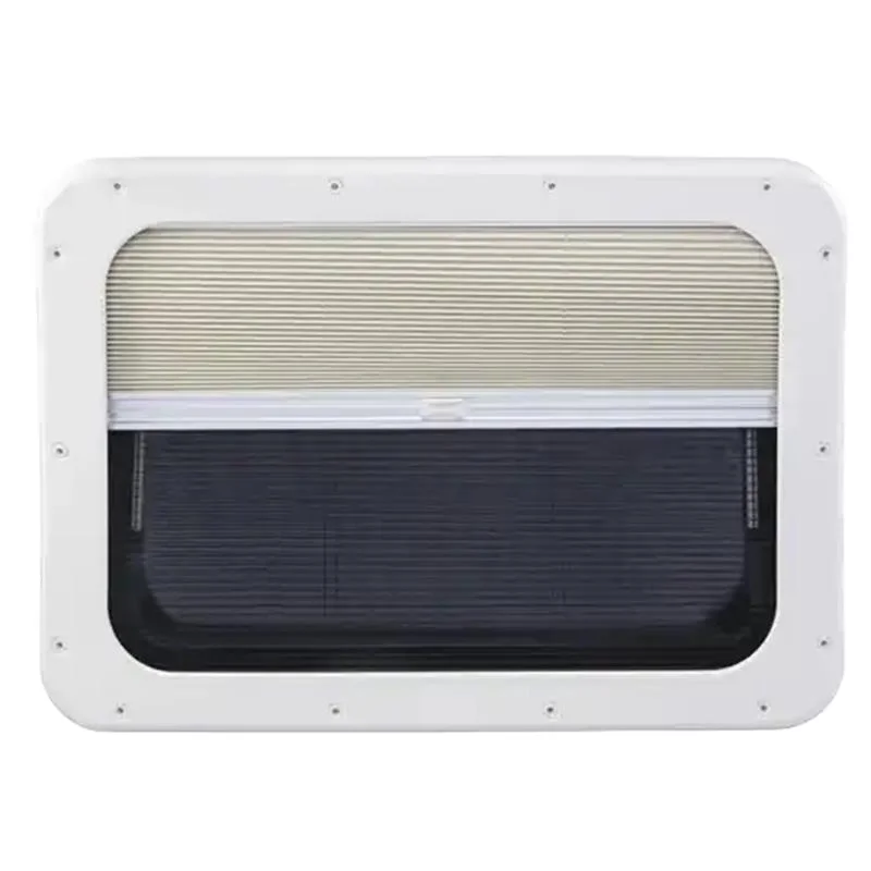 Double Glaze Acrylic Window with Pleated Blind and Fly Screen caravan Replacement Window Rv
Double Glaze Acrylic Window with Pleated Blind and Fly Screen caravan Replacement Window Rv