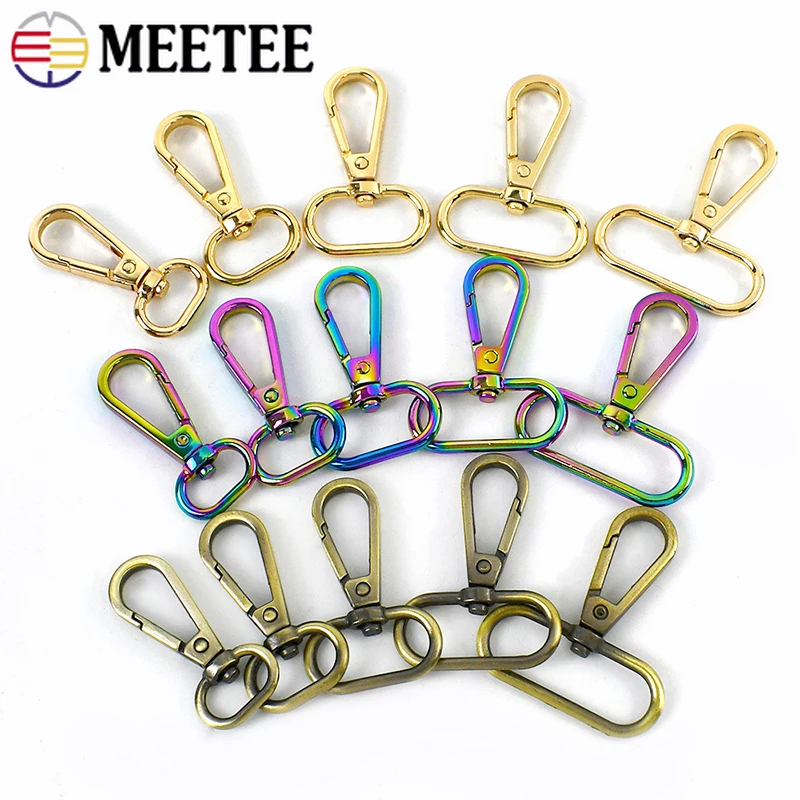 5/10Pcs 16-50mm Metal Bag Strap Buckle Swivel Lobster Clasp Keychain Carabinet Trigger Spring Hook DIY Bags Hardware Accessories
5/10Pcs 16-50mm Metal Bag Strap Buckle Swivel Lobster Clasp Keychain Carabinet Trigger Spring Hook DIY Bags Hardware Accessories