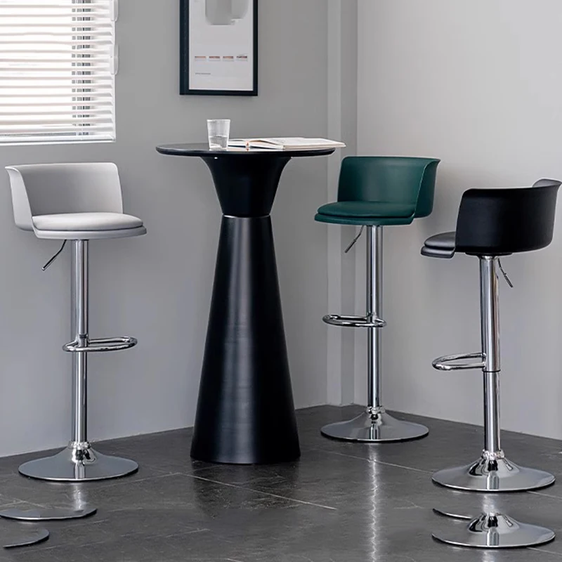 Nordic Luxury Bar Stools Swivel Adjustable Long Balcony Bedroom Bar Stools With Back Aesthetic Party Banqueta Home Furniture
Nordic Luxury Bar Stools Swivel Adjustable Long Balcony Bedroom Bar Stools With Back Aesthetic Party Banqueta Home Furniture