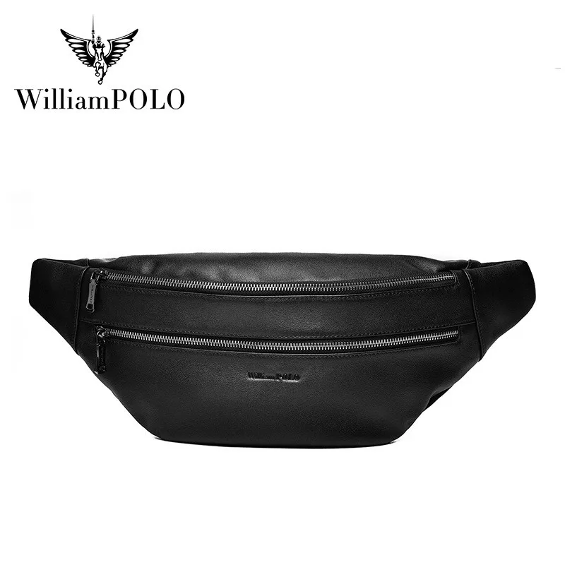 WILLIAMPOLO Genuine Leather Men Waist Bag Soft Leather Fanny Belt Pack Travel Waist Phone Pouch Casual Chest Bag Male Handbag
WILLIAMPOLO Genuine Leather Men Waist Bag Soft Leather Fanny Belt Pack Travel Waist Phone Pouch Casual Chest Bag Male Handbag