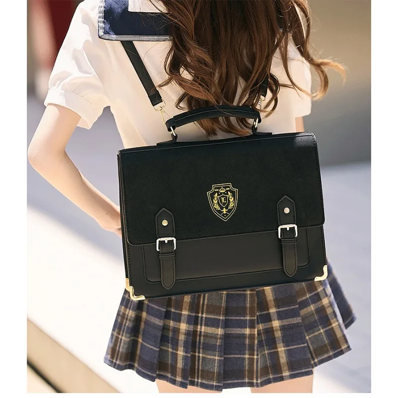 New Preppy Style Jk Backpack Anime Itabag Lolita Girl HandBags School Uniform Bag Briefcase Cosplay Doujin Gifts for Women
New Preppy Style Jk Backpack Anime Itabag Lolita Girl HandBags School Uniform Bag Briefcase Cosplay Doujin Gifts for Women