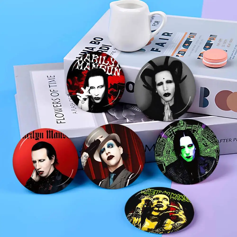 Marilyn Manson Band Singer 32/44/58MM Customizable Button Pins Cute Funny Creative Badge Jewelry Decor Gifts For Friends
Marilyn Manson Band Singer 32/44/58MM Customizable Button Pins Cute Funny Creative Badge Jewelry Decor Gifts For Friends