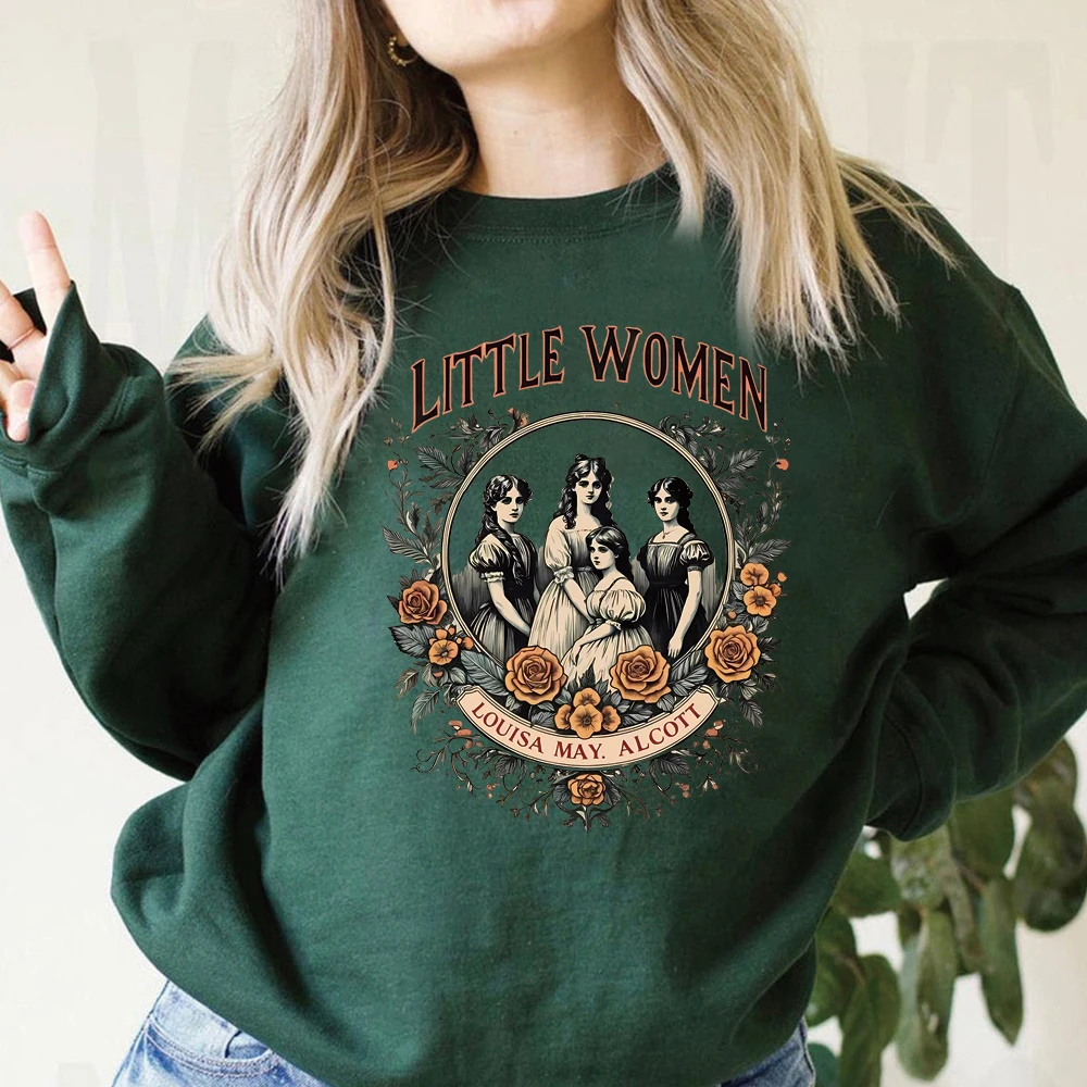 Little Women Sweatshirt Literary Bookish Shirt Book Club Pullover Bookish Sweater Reading Hoodie Unisex Long Sleeves Sweatshirts
Little Women Sweatshirt Literary Bookish Shirt Book Club Pullover Bookish Sweater Reading Hoodie Unisex Long Sleeves Sweatshirts