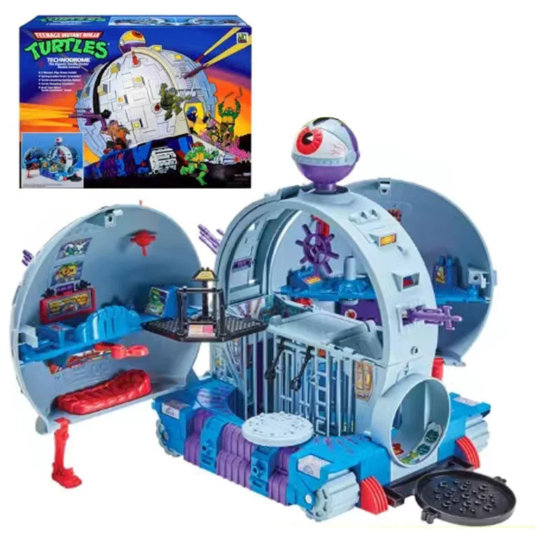 Ninja Turtles figure, Tech Ball villain base, tech building, technical scene model
Ninja Turtles figure, Tech Ball villain base, tech building, technical scene model
