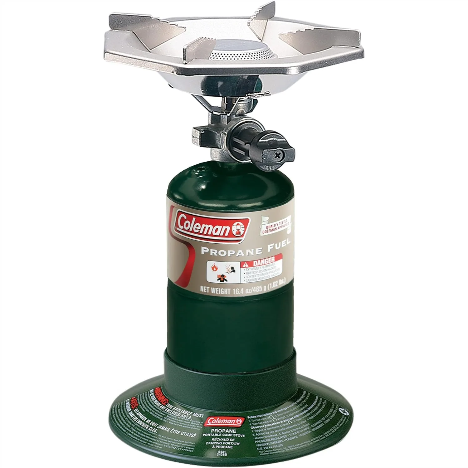 Portable Propane Stove with Adjustable Burner, 10000 BTUs for Camping, Tailgating, and Backpacking
Portable Propane Stove with Adjustable Burner, 10000 BTUs for Camping, Tailgating, and Backpacking