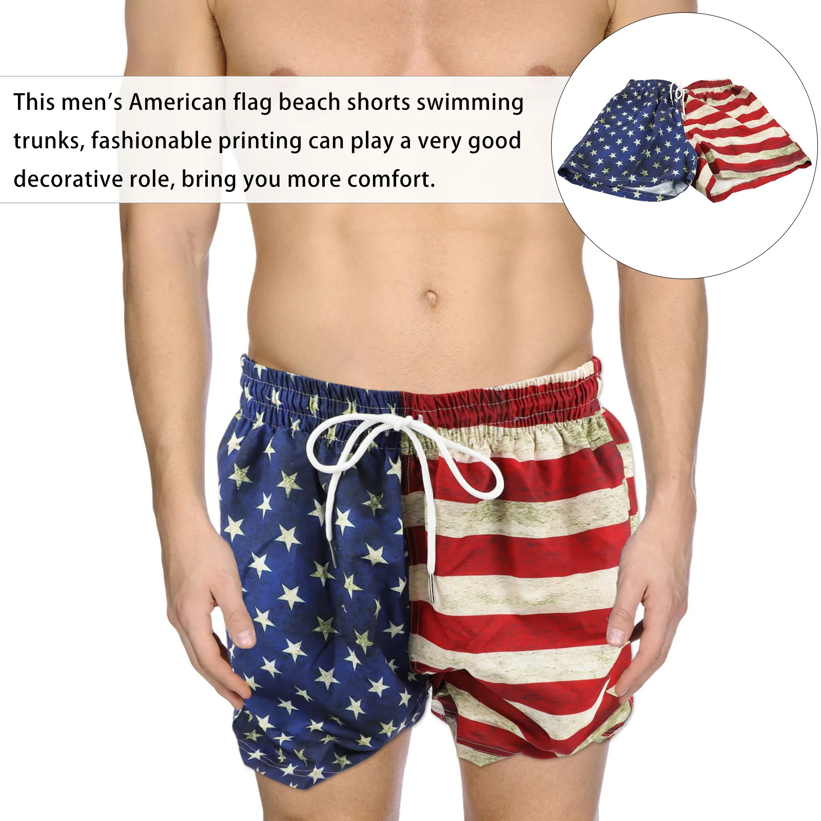 1Pair Stylish Printed Men Swimwear Quick Drying Breathable Boardshorts for Beach Pool Surfing Rafting Sports Leisure Comfort Fit
1Pair Stylish Printed Men Swimwear Quick Drying Breathable Boardshorts for Beach Pool Surfing Rafting Sports Leisure Comfort Fit