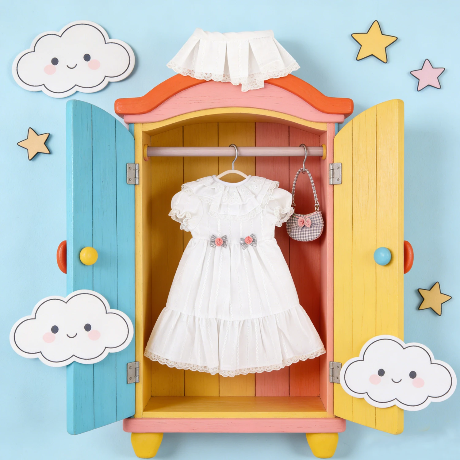 55cm Reborn Girl Doll Clothes Set White Flower Princess Dress+Hat Dress Suit Outfit For 22-inch Baby Newborn Doll Accessories
55cm Reborn Girl Doll Clothes Set White Flower Princess Dress+Hat Dress Suit Outfit For 22-inch Baby Newborn Doll Accessories