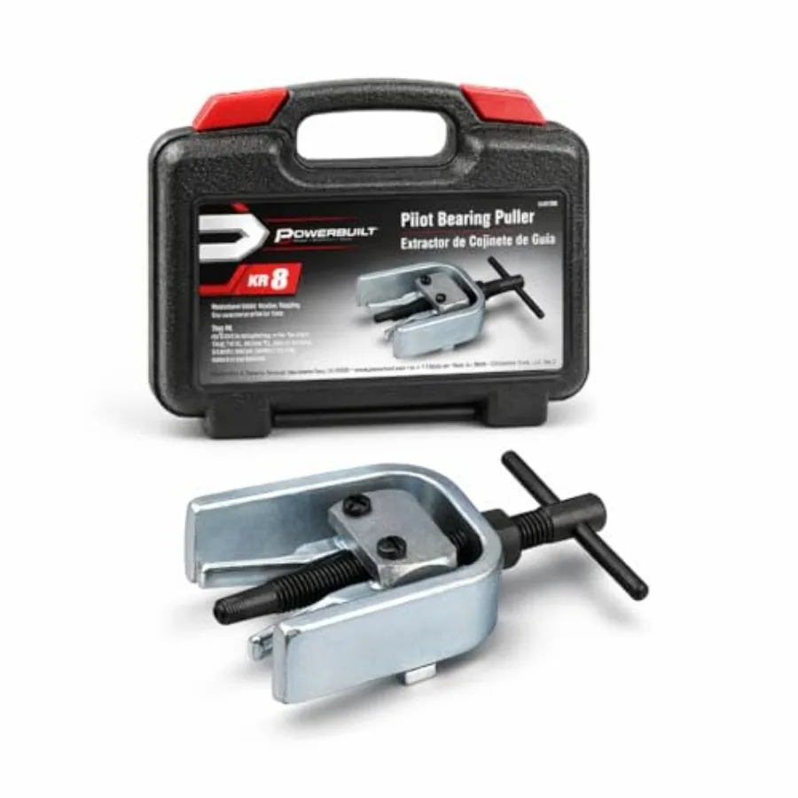 Pilot Bearing Puller Remove Bearings and Bushings Foreign and Domestic Car Repair Storage Case - 648619 Silver
Pilot Bearing Puller Remove Bearings and Bushings Foreign and Domestic Car Repair Storage Case - 648619 Silver