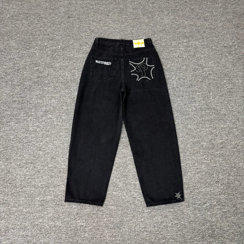 2026 New Protect Jeans High Street Streetwear Loose Fit Embroidery Letter Casual Men Women Straight Leg Denim Long Pants
2026 New Protect Jeans High Street Streetwear Loose Fit Embroidery Letter Casual Men Women Straight Leg Denim Long Pants