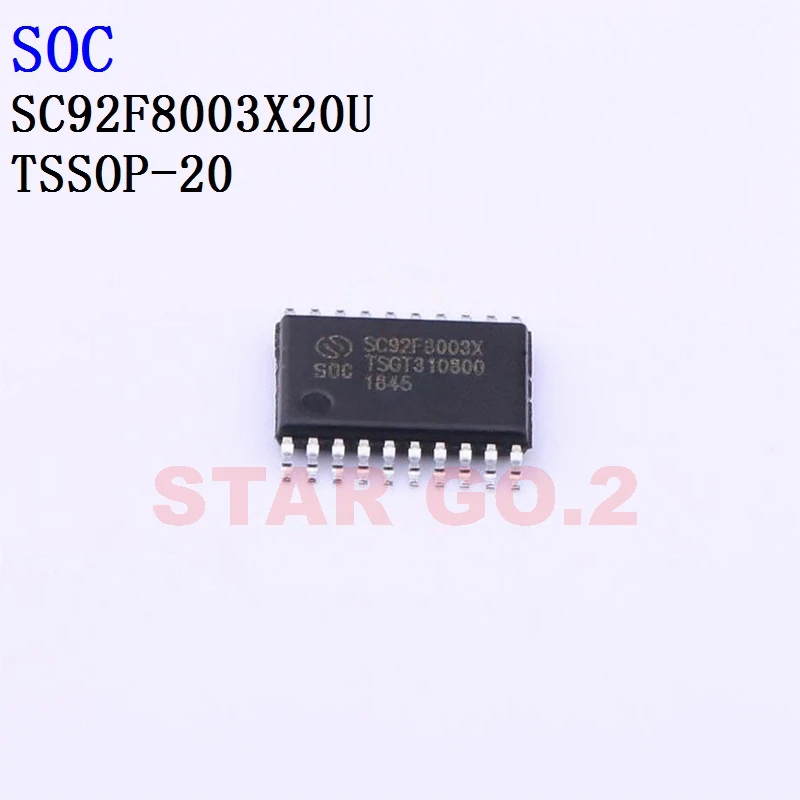 10PCSx SC92F8003X20U SC92F7352X20U SC92F8372X20U SC92F7322X20U SOC Microcontroller
10PCSx SC92F8003X20U SC92F7352X20U SC92F8372X20U SC92F7322X20U SOC Microcontroller