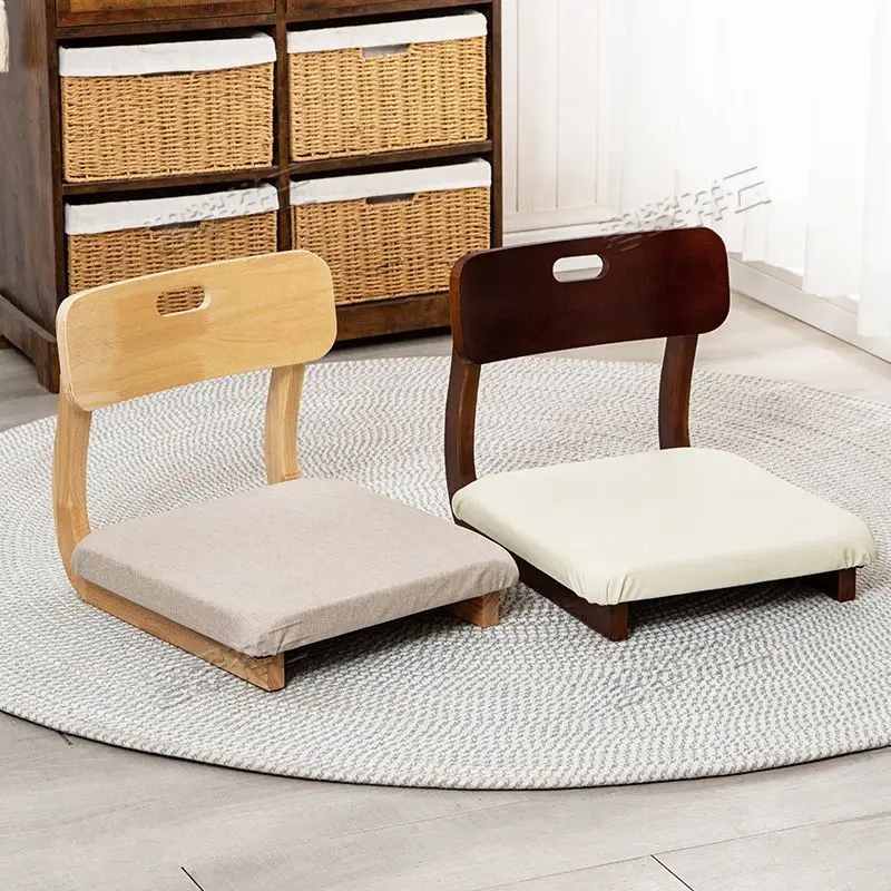 Solid Wood Soft Bag Floor Chair Tatami Japanese Bay Window leather Chair No Feet No Legs linen-cotton garden chair furniture
Solid Wood Soft Bag Floor Chair Tatami Japanese Bay Window leather Chair No Feet No Legs linen-cotton garden chair furniture