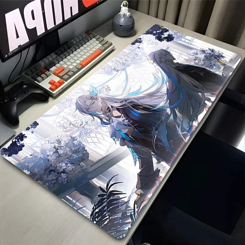 Genshin Impact Neuvillette Mouse Pad Large Computer Office Game Table Mats Rubber Anti-slip Gaming Keyboard Long Desk Pads Game
Genshin Impact Neuvillette Mouse Pad Large Computer Office Game Table Mats Rubber Anti-slip Gaming Keyboard Long Desk Pads Game