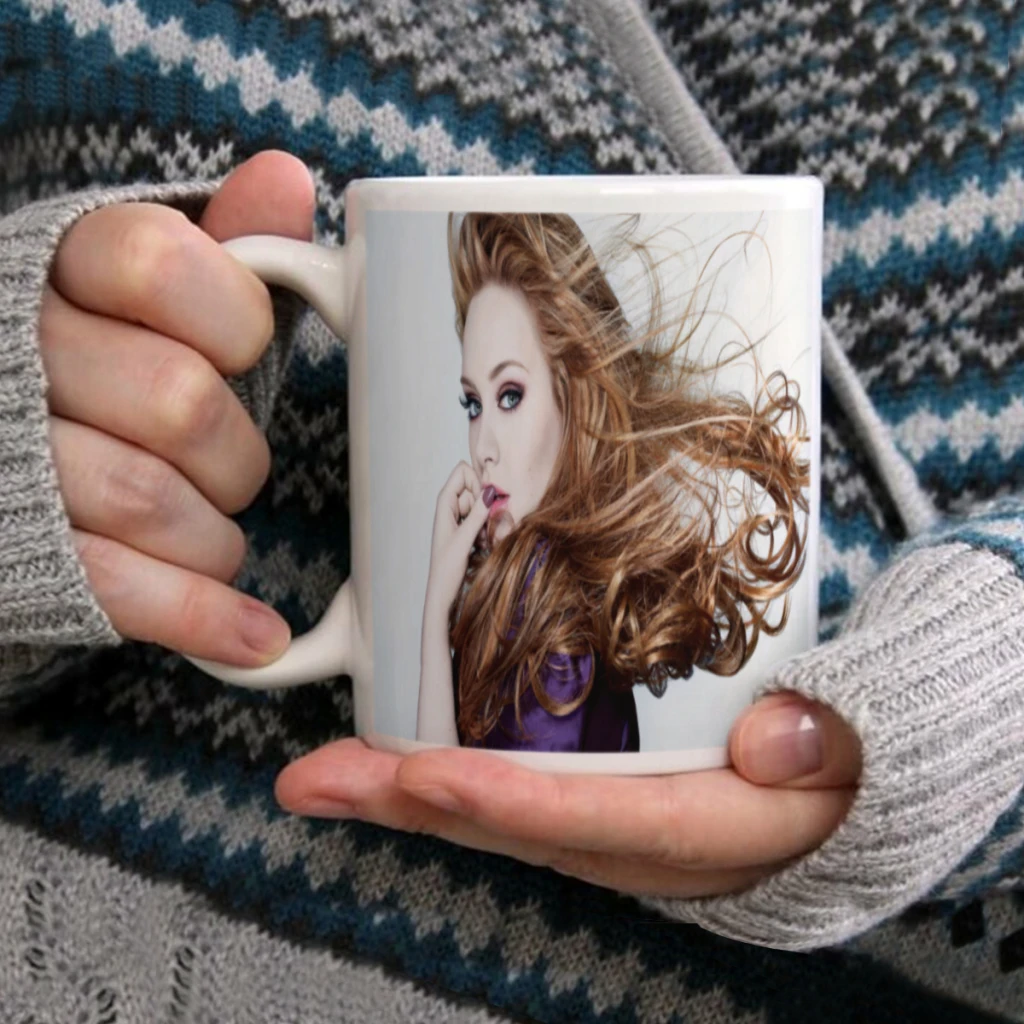 Pop Singer Adele Adkins Music Star 11oz Afternoon Tea Mug Multifunctional Ceramic Coffee Mug Porcelain Coffee Cup Drinking Cup
Pop Singer Adele Adkins Music Star 11oz Afternoon Tea Mug Multifunctional Ceramic Coffee Mug Porcelain Coffee Cup Drinking Cup