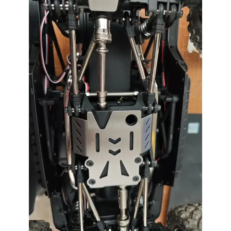 Metal Chassis Guard / Underbody Armor for MJX H12Y H12Y+ H12P 1/12 RC Crawler - Stainless Steel Protection Plate Upgrade Parts
Metal Chassis Guard / Underbody Armor for MJX H12Y H12Y+ H12P 1/12 RC Crawler - Stainless Steel Protection Plate Upgrade Parts