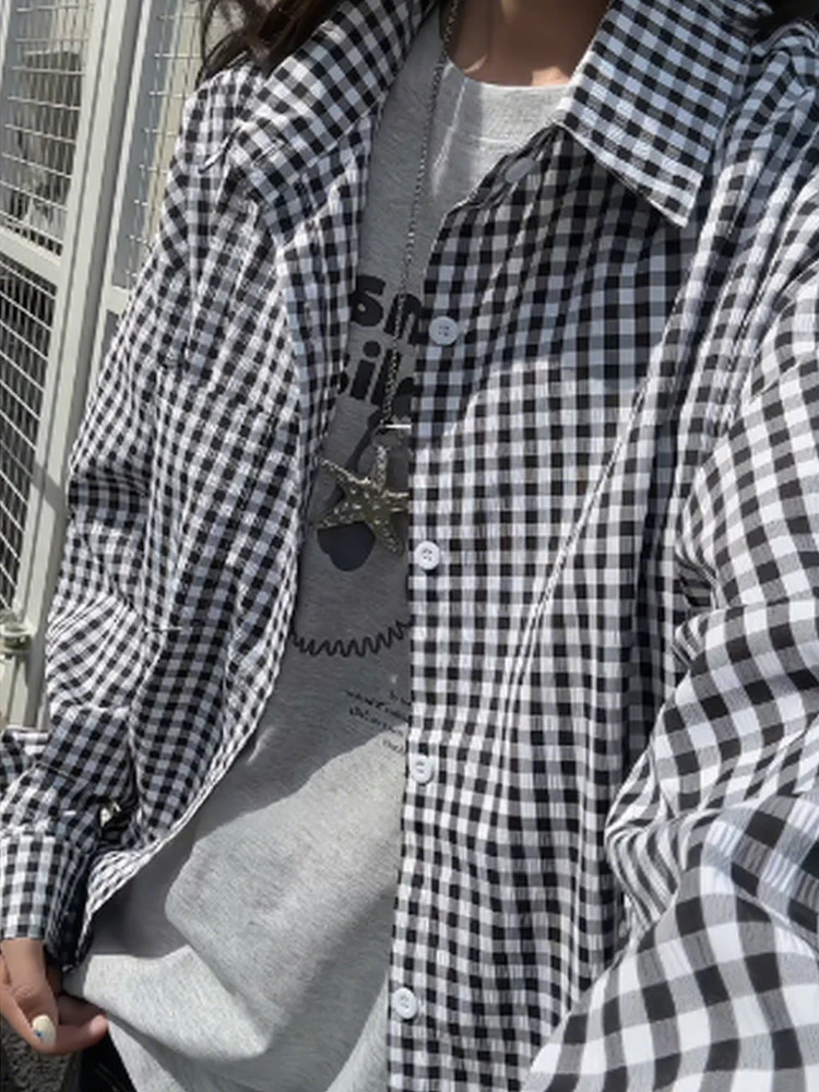 Cleanfit Plaid Long Sve irt Couple Sle Bubble Cloth Men Women Early Autumn Thin Outerwear Stand Fit Youth Trend Cas...
Cleanfit Plaid Long Sve irt Couple Sle Bubble Cloth Men Women Early Autumn Thin Outerwear Stand Fit Youth Trend Cas...