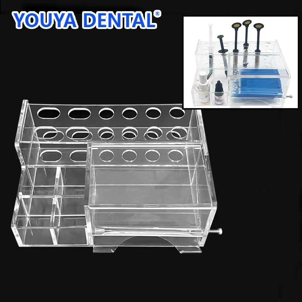 Dental Collection Box Transparent Adhesive Resin Syringe Organizer Holder Bonding for Phosphoric Acid Etching Gel Dispenser Tool
Dental Collection Box Transparent Adhesive Resin Syringe Organizer Holder Bonding for Phosphoric Acid Etching Gel Dispenser Tool