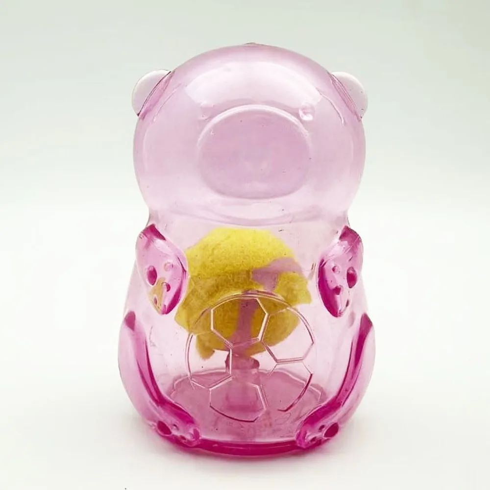 Funny Bite Resistant Dog Chewing Sound Production Bear Shape Puppy Ball with Tennis Dog Teething Treats Balls Training
Funny Bite Resistant Dog Chewing Sound Production Bear Shape Puppy Ball with Tennis Dog Teething Treats Balls Training