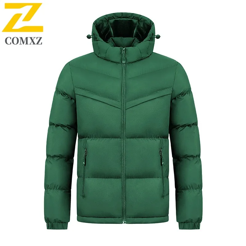 COMXZ Высококачественная стеганая куртка, толстая рабочая одежда, повседневное теплое пальто для кемпинга, паркера, городская уличная одежда, зимняя мужская одежда с подкладкой 
COMXZ Высококачественная стеганая куртка, толстая рабочая одежда, повседневное теплое пальто для кемпинга, паркера, городская уличная одежда, зимняя мужская одежда с подкладкой