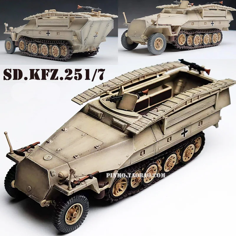 63158 масштаб 1/72 немецкий Sd.Kfz.251/7 полугусеничный инженерный бронеавтомобиль типа D 251, модель моделирования танка, Коллекционная модель
63158 масштаб 1/72 немецкий Sd.Kfz.251/7 полугусеничный инженерный бронеавтомобиль типа D 251, модель моделирования танка, Коллекционная модель