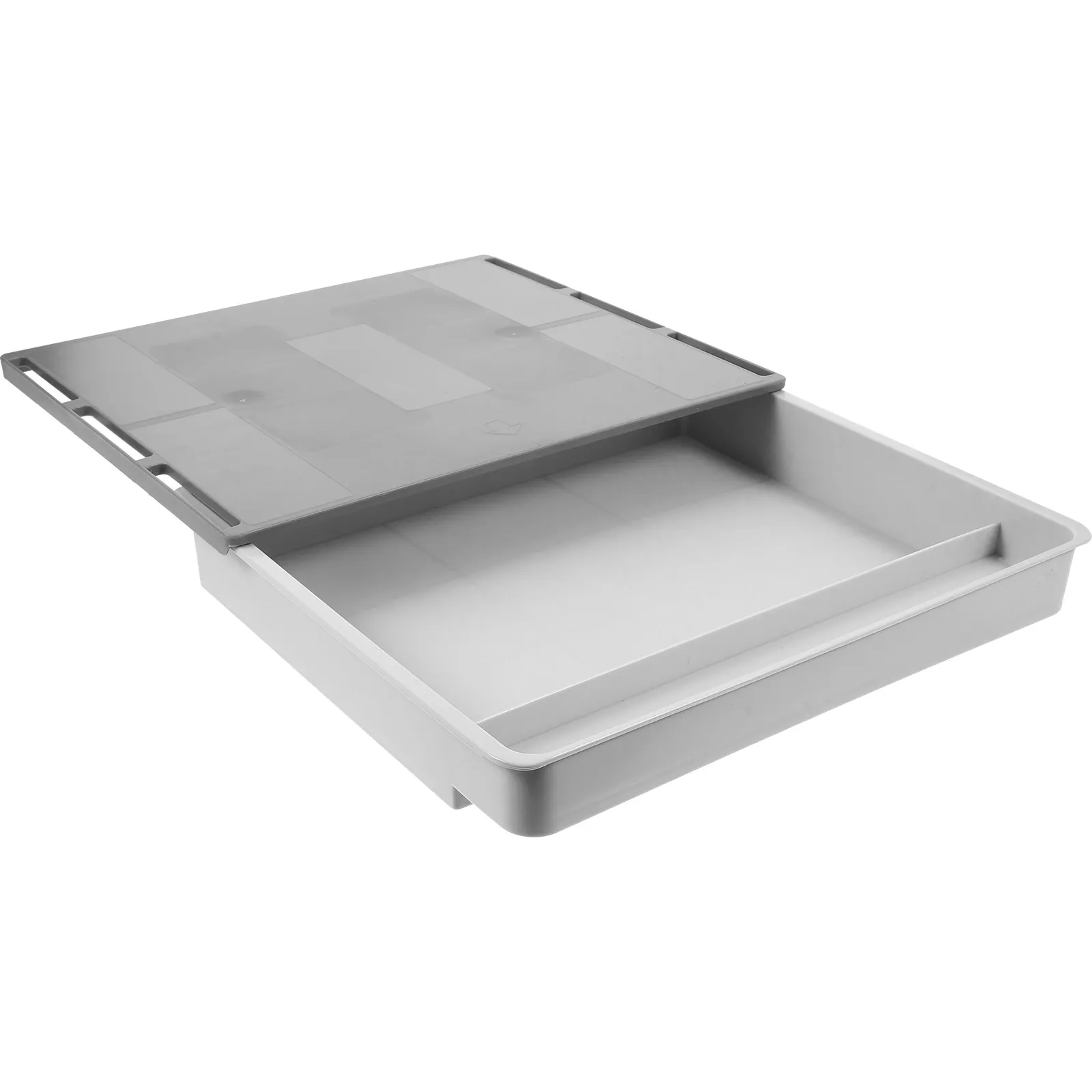 1Pcs Thickened Hidden Drawer Box Desk Under Table Organizer Smooth Surface Easy Install Desktop Storage for Pens Pencils Makeup
1Pcs Thickened Hidden Drawer Box Desk Under Table Organizer Smooth Surface Easy Install Desktop Storage for Pens Pencils Makeup