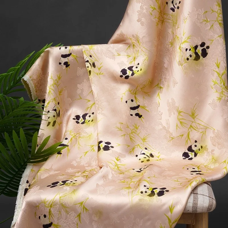 Sweet Flag Robe Dr Fabric Bamboo Panda Plang Breathable Wind Cloth Material Chinese Sle Home Sponge Pad DIY Hanrt
Sweet Flag Robe Dr Fabric Bamboo Panda Plang Breathable Wind Cloth Material Chinese Sle Home Sponge Pad DIY Hanrt