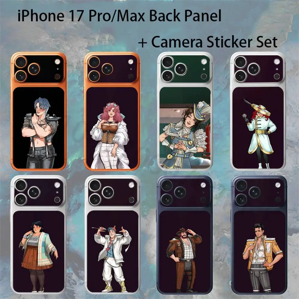 D-Date Everything Character For iPhone 17Pro/ProMax Battry Back Cover with Camera Decal Skin Rear Protective Sticker Film
D-Date Everything Character For iPhone 17Pro/ProMax Battry Back Cover with Camera Decal Skin Rear Protective Sticker Film