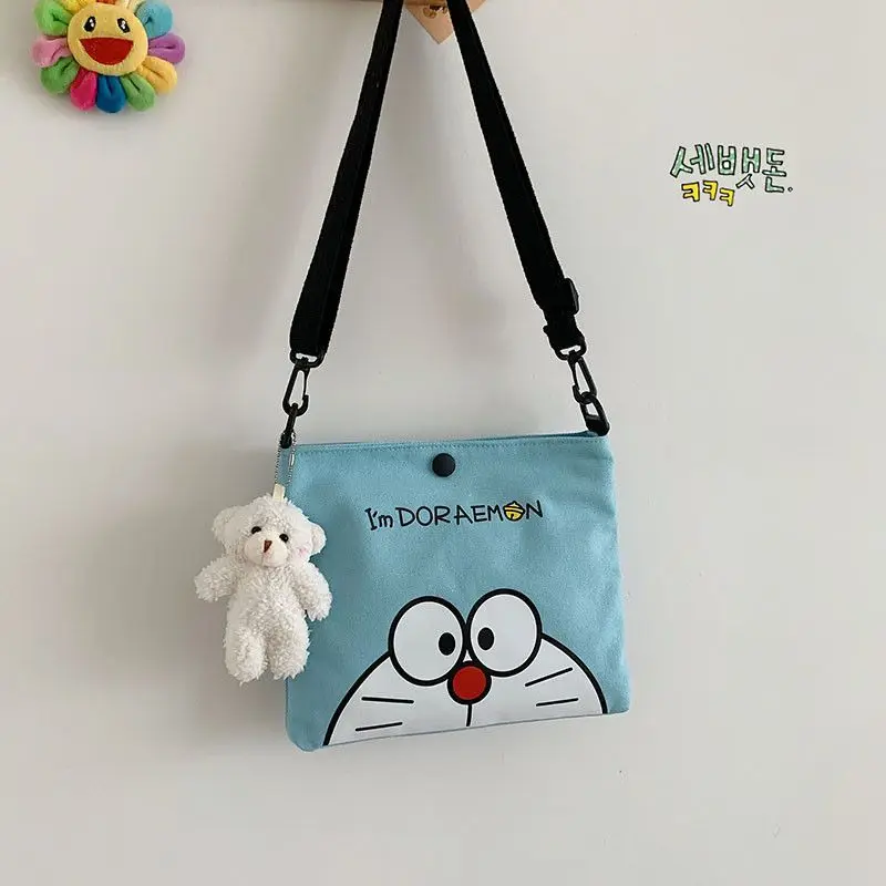 Cartoon Doraemon Cute One Shoulder Messenger Bag Animation Peripheral Creative Printed Canvas Girl Shopping Storage Bag Gift
Cartoon Doraemon Cute One Shoulder Messenger Bag Animation Peripheral Creative Printed Canvas Girl Shopping Storage Bag Gift