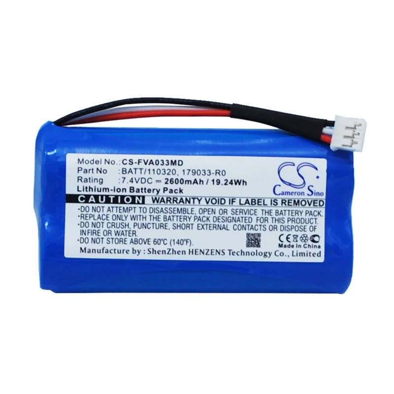 7.4V 2600mAh/3400mAh Medical Battery MB1790 for Fresenius Infusionspump Volumat Agilia,Agilia D,Fresenius Volumat,Link4 + Agilia
7.4V 2600mAh/3400mAh Medical Battery MB1790 for Fresenius Infusionspump Volumat Agilia,Agilia D,Fresenius Volumat,Link4 + Agilia