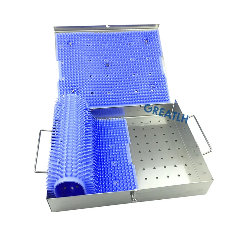 Sterilization Tray Silicone Autoclavable Silicone Disinfection Box Ophthalmic Instrument
Sterilization Tray Silicone Autoclavable Silicone Disinfection Box Ophthalmic Instrument