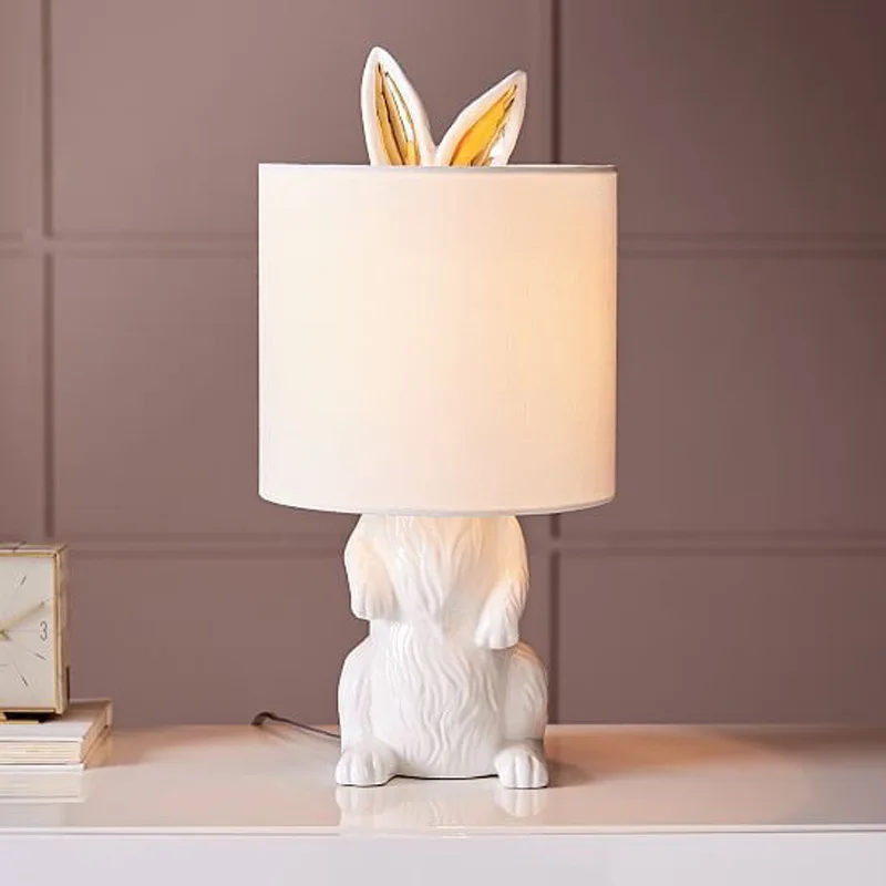 Nordic style Masked Rabbit Table Lamp Desk Lights Decorative Lamp For Living Room Bedroom Reading Cafe Hotel Bedside Lighting
Nordic style Masked Rabbit Table Lamp Desk Lights Decorative Lamp For Living Room Bedroom Reading Cafe Hotel Bedside Lighting