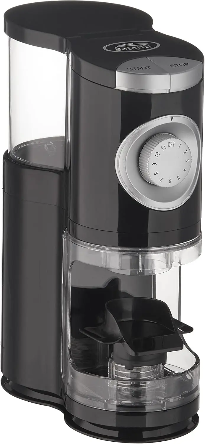 SOLOGRIND 2-in-1 Automatic Single Serve Coffee Burr Grinder for Coffee Pod,Black,1 EA
SOLOGRIND 2-in-1 Automatic Single Serve Coffee Burr Grinder for Coffee Pod,Black,1 EA