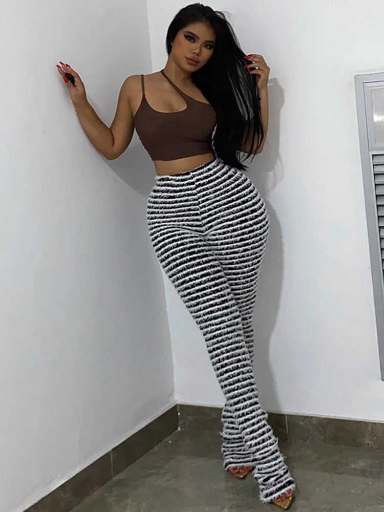 Sibybo Contrast Color Tight-knit Yarn-dyed Autumn Y2k Pant Autumn Sexy Slim Striped Mopping Pants Street Casual Hot Girl Clothes
Sibybo Contrast Color Tight-knit Yarn-dyed Autumn Y2k Pant Autumn Sexy Slim Striped Mopping Pants Street Casual Hot Girl Clothes