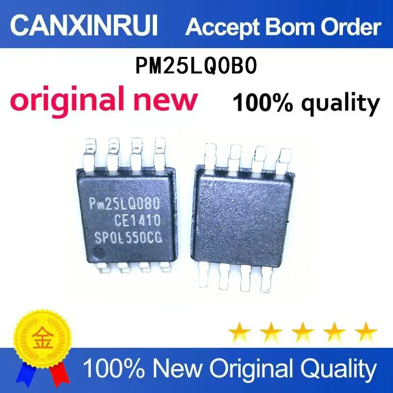 (5-100 pieces)Brand new stock PM25LQ080-BCE PM25LQ0B0 CE SOP8
(5-100 pieces)Brand new stock PM25LQ080-BCE PM25LQ0B0 CE SOP8