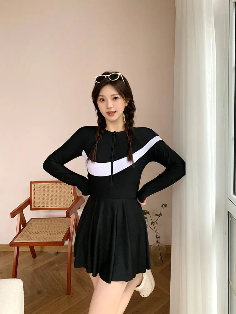 Spor Long Sve Women's Swimsuit Conservative Size Large Cover up Surfing Suit Thermal Spa orm Lemon Brand
Spor Long Sve Women's Swimsuit Conservative Size Large Cover up Surfing Suit Thermal Spa orm Lemon Brand